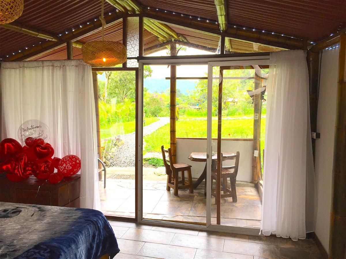 Ecolodge Puente Explanacion Salento Bagian luar foto